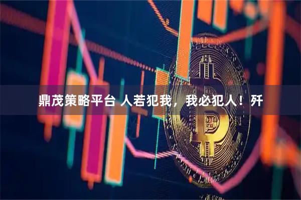 鼎茂策略平台 人若犯我,我必犯人!歼